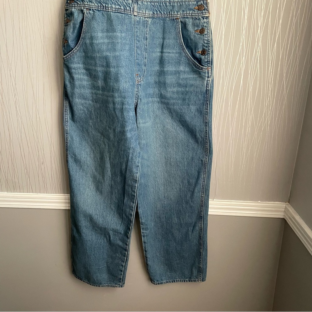 Levi’s Vintage Overalls Women’s XL Fresh Perspective Denim Relaxed Fit - Picture 7 of 13